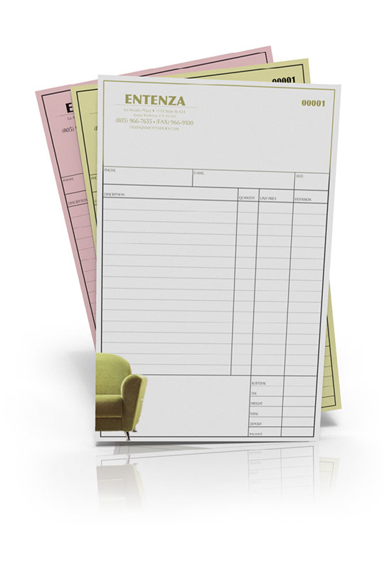 Carbonless forms